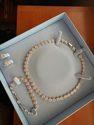 Conjunto de Joyas Plateadas