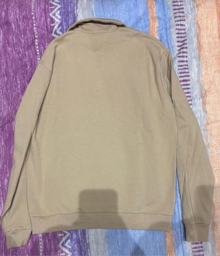 Sudadera Polo Zara Beige Talla M