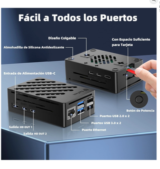 Kit Raspberry Pi 5 16GB RasTech