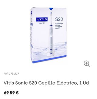 Cepillo Eléctrico VITIS Sonic S20 Blanco