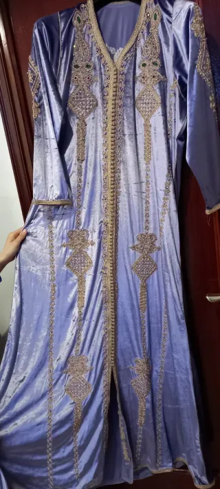 caftan lila(morado)talla única(tengo otros colores