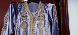 caftan lila(morado)talla única(tengo otros colores