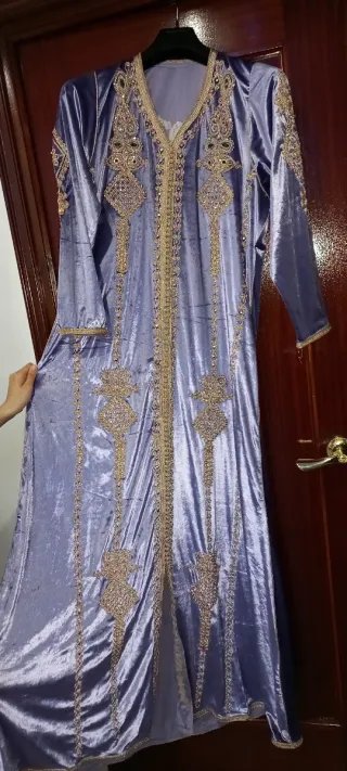 caftan lila(morado)talla única(tengo otros colores