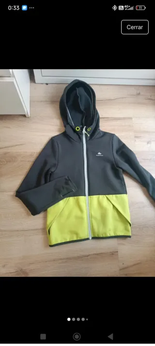 Giacchetta leggera con piume per bambini 11-12 anni