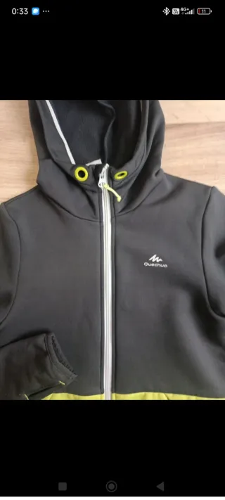 Giacchetta leggera con piume per bambini 11-12 anni