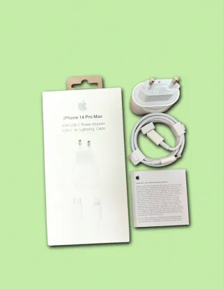 Caricatore Apple 20 W con cavo USB-C a Lightning