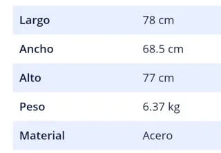 Borriqueta regulable en altura Silverline.