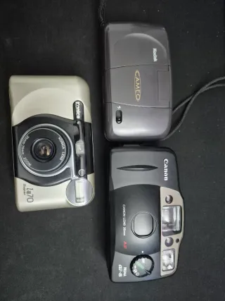 Lote 3 Cámaras de Fotos Vintage