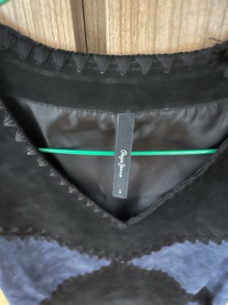 Vestido Pepe Jeans Patchwork Azul/Negro