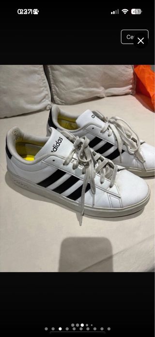 Adidas Bandas Blancas Talla 44.5