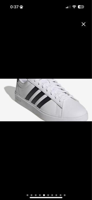 Adidas Bandas Blancas Talla 44.5
