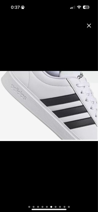 Adidas Bandas Blancas Talla 44.5
