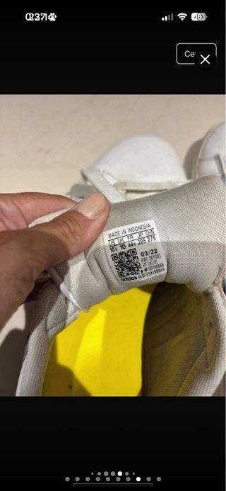 Adidas Bandas Blancas Talla 44.5