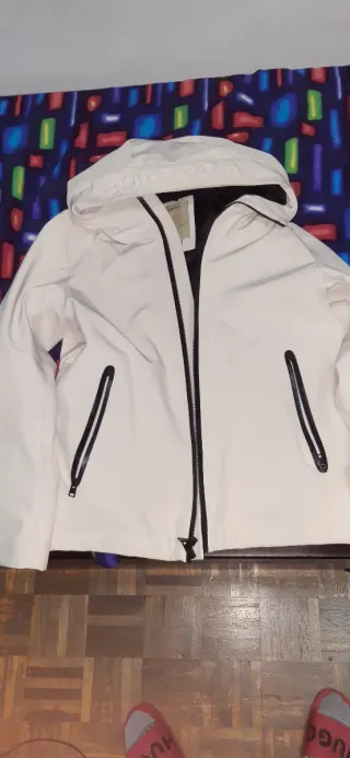 Woolrich Pacific Tech Softshell bianco