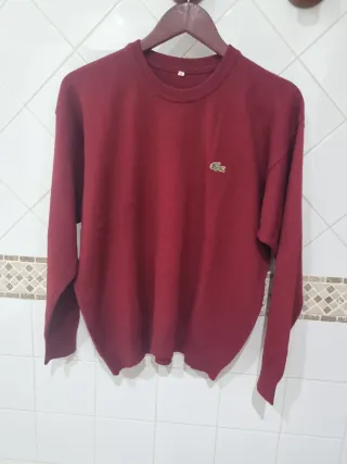 Jersey Burdeos Lacoste Talla M
