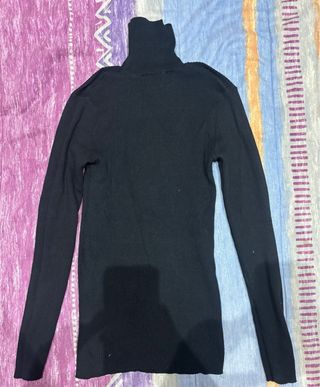 Jersey ASOS cuello alto negro