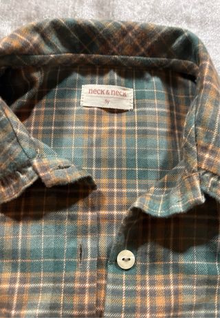 Blusa niña DECK&DECO cuadros S