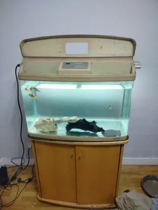 Acuario 110L con mueble