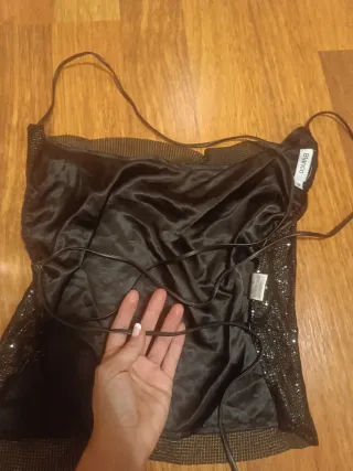 Espectacular Top sexy fiesta espalda descubierta t