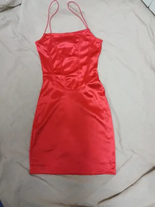 Minivestido H&M Rojo Talla 32