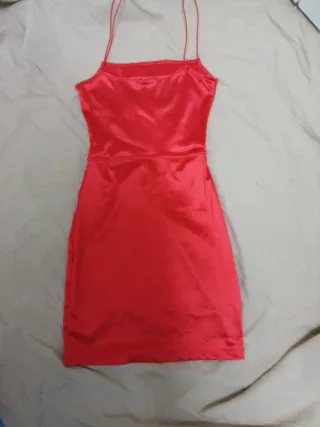 Minivestido H&M Rojo Talla 32