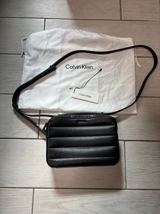 Borsa tracolla Calvin Klein nera