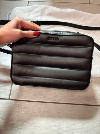 Borsa tracolla Calvin Klein nera
