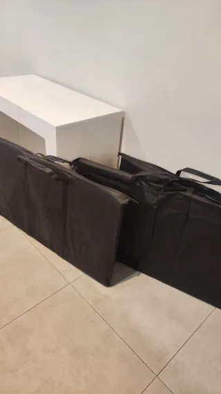 *Mesa consola blanca LACADA 2 metros*