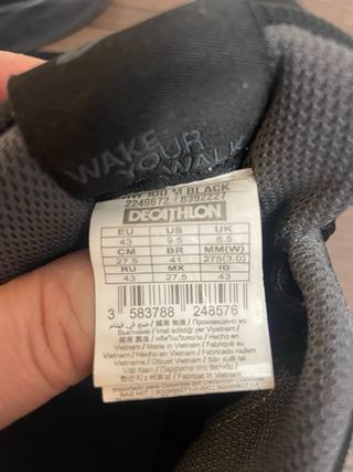 Zapatillas deportivas negras