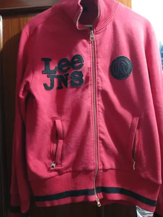 Chaqueta Sudadera Lee JNS Roja