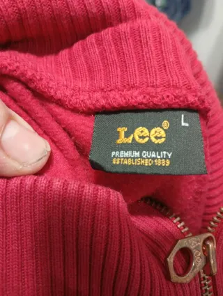 Chaqueta Sudadera Lee JNS Roja