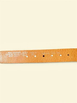 Cintura uomo cuoio borchie