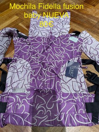 Mochila portabebés Fidella Fusion Baby NUEVA