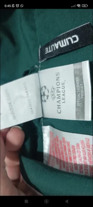 Chaqueta Real Madrid Champions League  11-12años