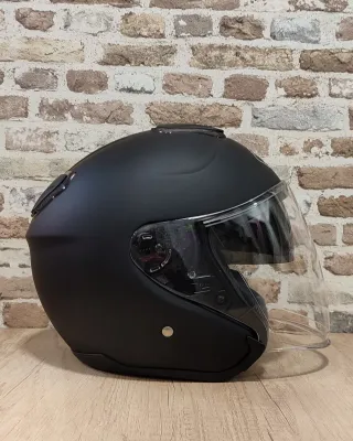 Casco Moto Jet Shoei J Cruise Talla S Negro