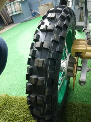 Pitbike 125cc Verde y Blanca