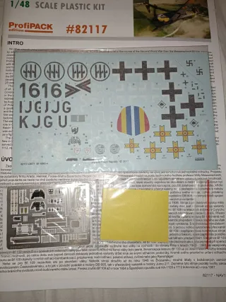 Aereo Kit Bf-109G-4 Eduard Profipack 1/48