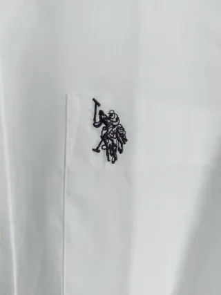 US Polo Assn. Camisa Blanca Manga larga