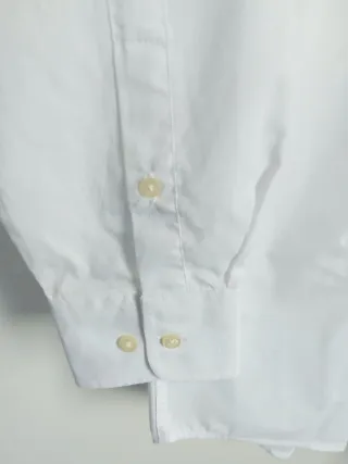 US Polo Assn. Camisa Blanca Manga larga