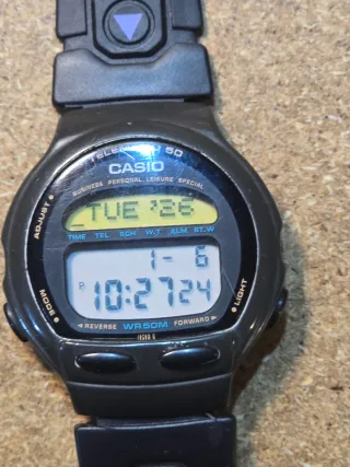 Reloj Casio Telememo 50 Vintage