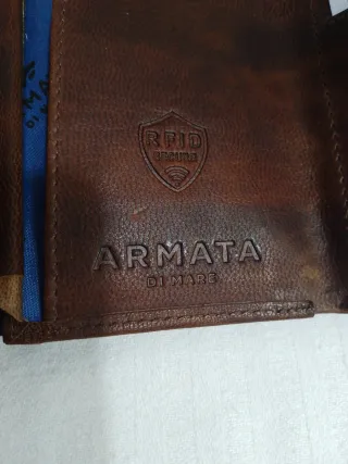 portafoglio armata di mare rfid pop-up nuovo