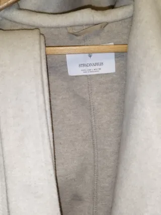 Abrigo Largo con Capucha Stradivarius Talla L