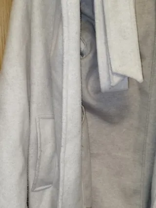 Abrigo Largo con Capucha Stradivarius Talla L