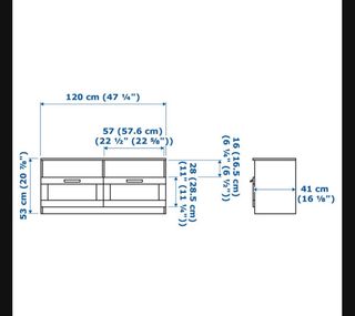 Mueble TV BRIMNES Ikea