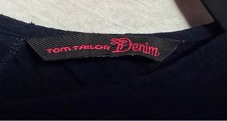 Blusa larga azul marino