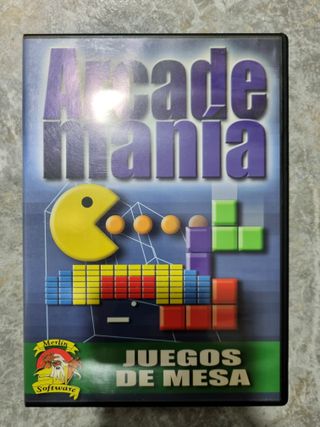 Videojuego PC Arcademania-Tetris-Packman-Arkanoid