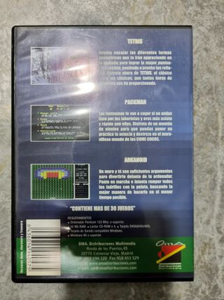 Videojuego PC Arcademania-Tetris-Packman-Arkanoid