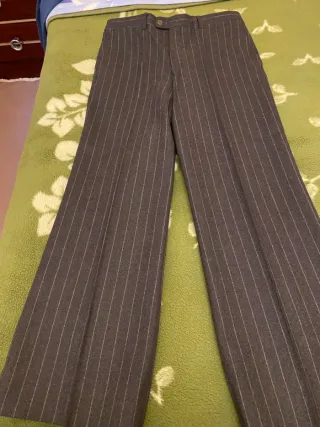 Traje de Raya Vintage Gris