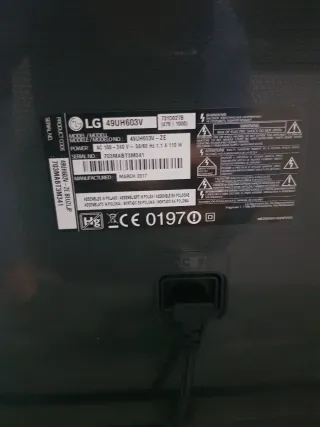 TV LG 49 UHD 4K Smart TV