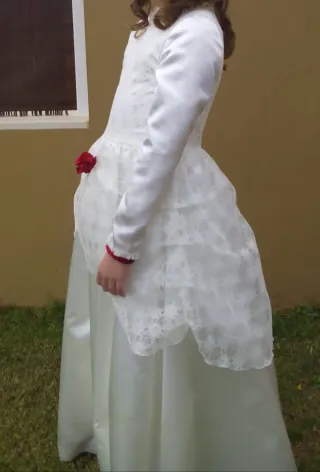 Vestito di Carnevale Bianco